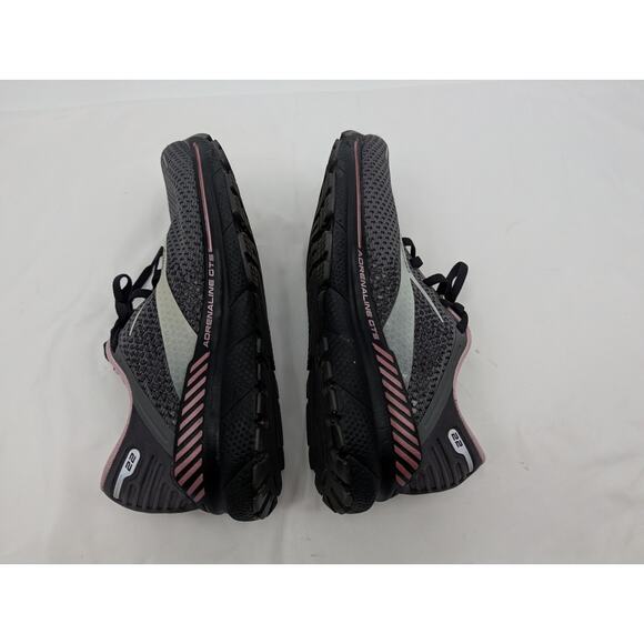 Brooks Adrenaline GTS 22 Running Women's 10 Black Pearl Athletic Athleisure ** - Picture 6 of 9